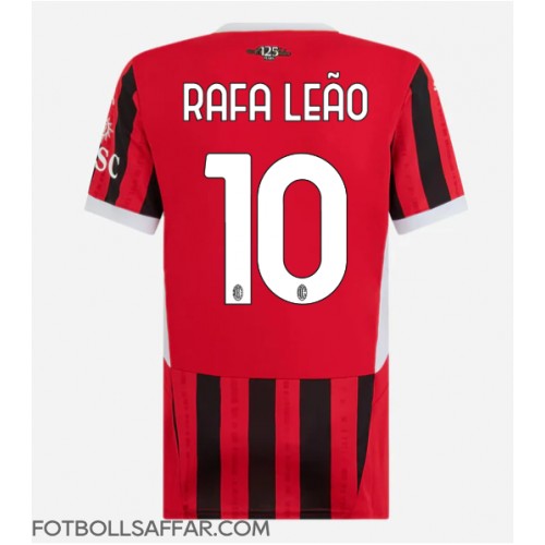 AC Milan Rafael Leao #10 Hemmatröja Dam 2024-25 Kortärmad